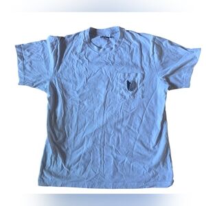 Uniqlo Attack On Titan Front Pocket Graphic T Shirt Size XL
